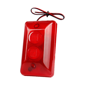 12v Outdoor LED Strobe Siren Audible And Visual Alarm