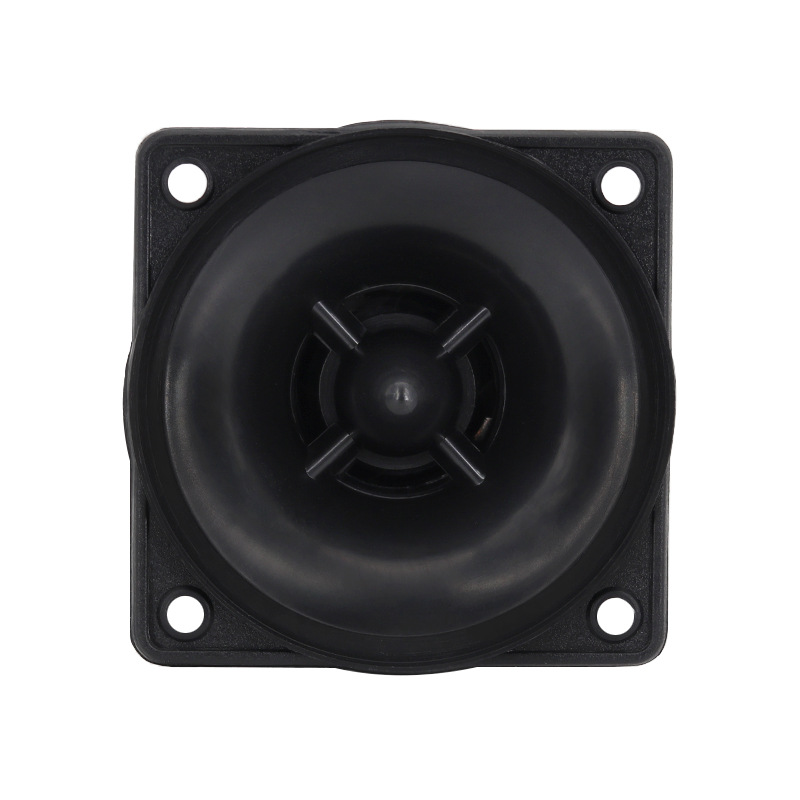 63x63mm Square Plastic Tweeter 2.5 Inch with Coil Ultra Tweeter Piezo Ceramic Speaker