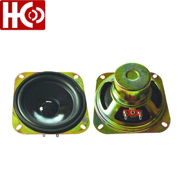 102x102mm 10 watt 4 ohm car audio speaker