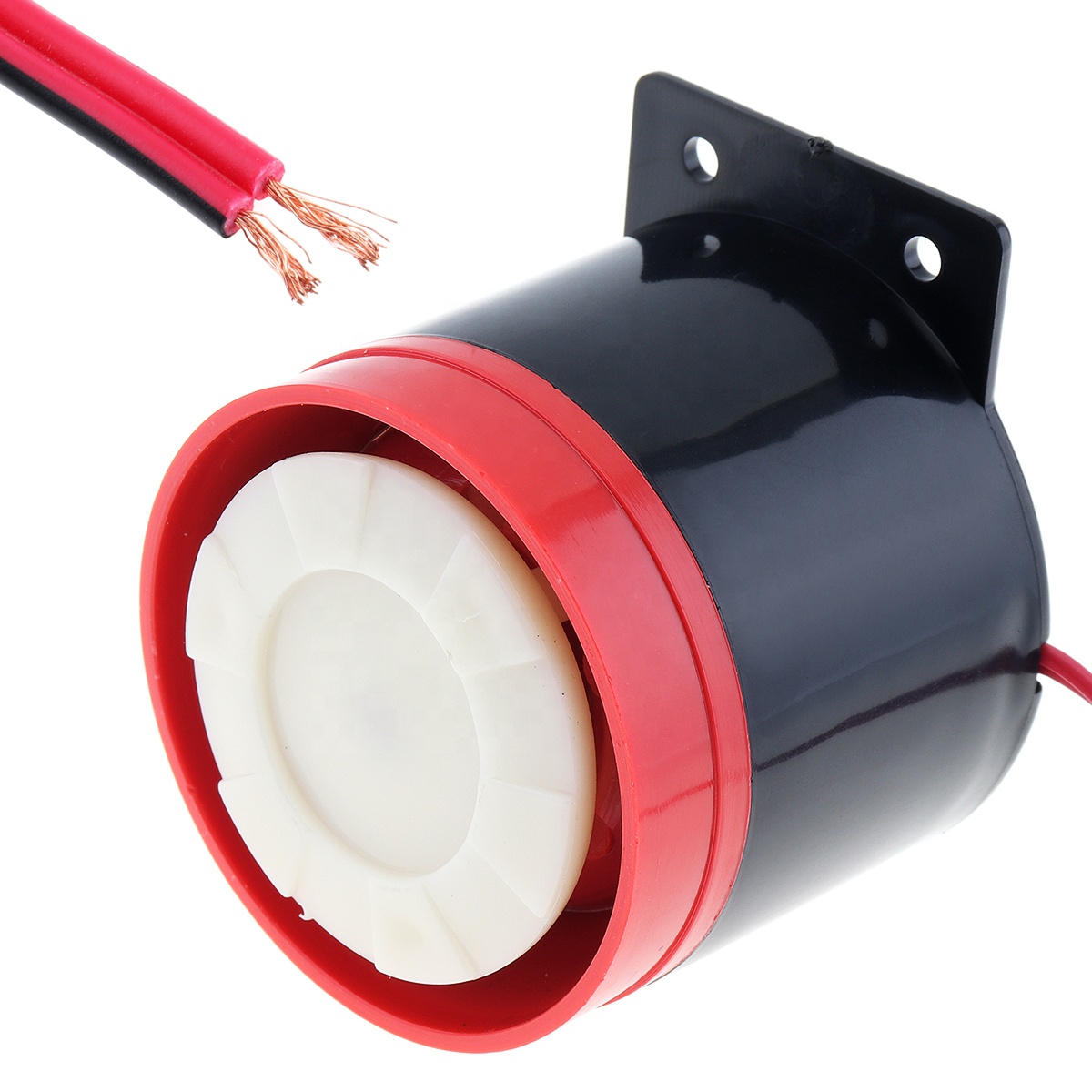 Diameter 54mm High Decibel Min 102dB Piezo Siren 12VDC 24VDC Piezoelectric Alarms